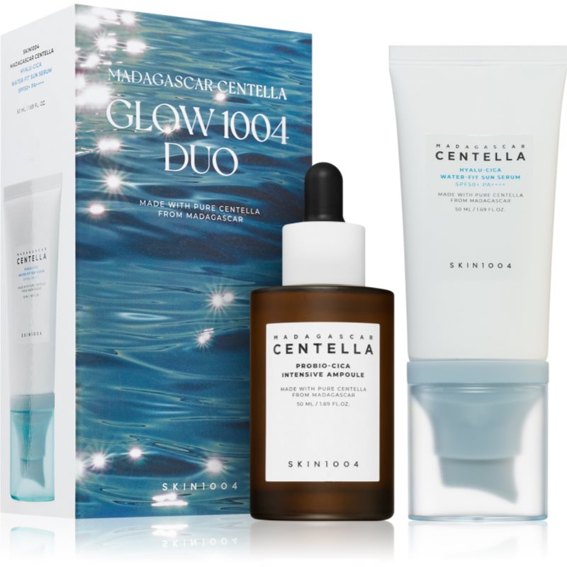 SKIN1004 Madagascar Centella Glow 1004 Duo Geschenkset zur Verjüngung der Gesichtshaut