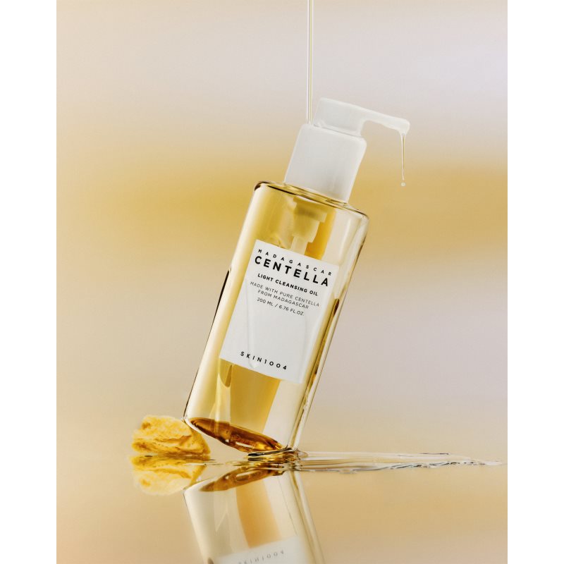 SKIN1004 Madagascar Centella Light Cleansing Oil čistiaci a odličovací olej s upokojujúcim účinkom 200 ml (obrázok 3)