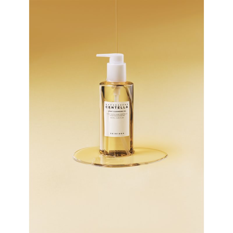 SKIN1004 Madagascar Centella Light Cleansing Oil čistiaci a odličovací olej s upokojujúcim účinkom 200 ml (obrázok 4)