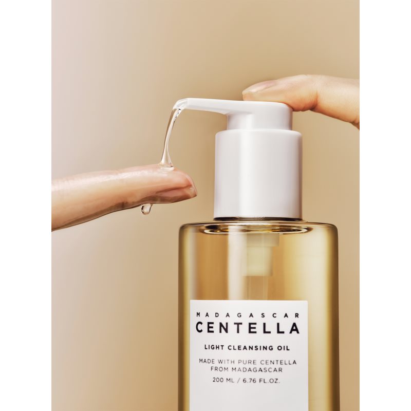 SKIN1004 Madagascar Centella Light Cleansing Oil čistiaci a odličovací olej s upokojujúcim účinkom 200 ml (obrázok 7)