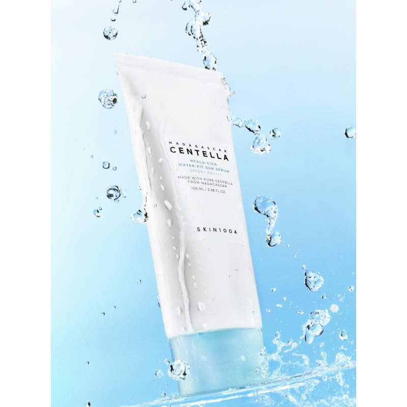 SKIN1004 Madagascar Centella Hyalu-Cica Water-Fit Sun Serum ochranné sérum s hydratačným účinkom SPF 50+ 100 ml (obrázok 5)