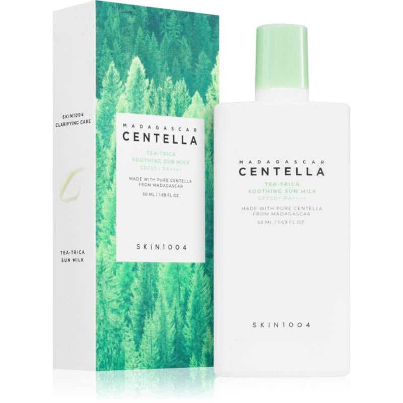 SKIN1004 Madagascar Centella Tea-Trica Sun Milk extra leichte Bräunungslotion SPF 50+ 50 ml