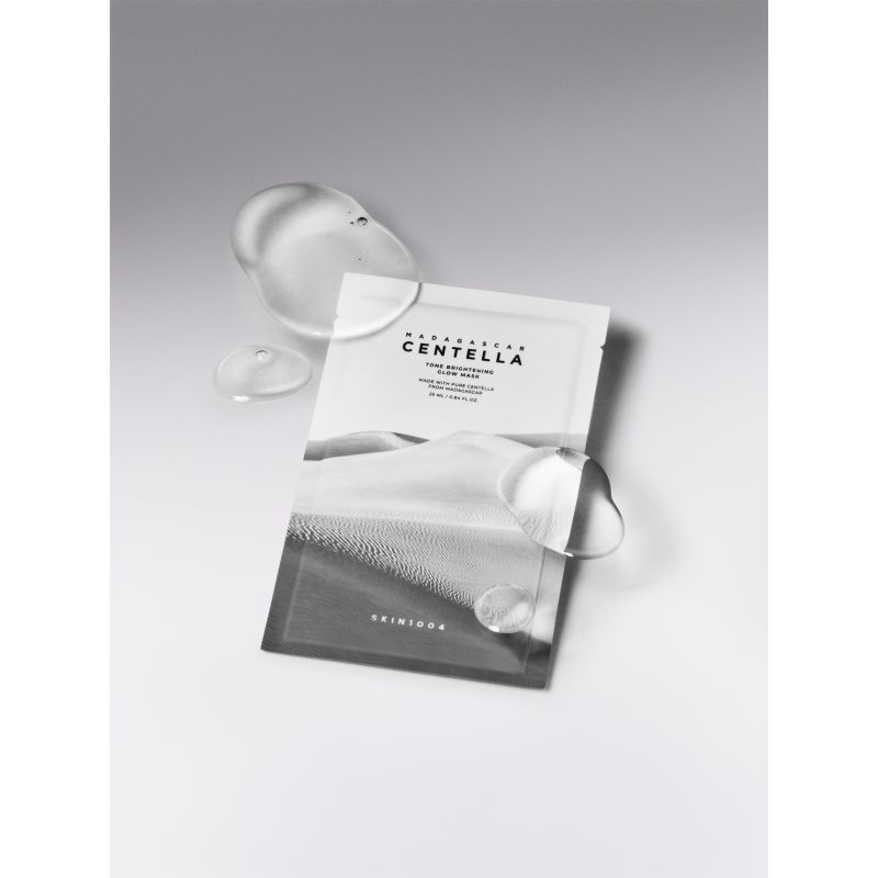 SKIN1004 Madagascar Centella Tone Brightening Glow Mask rozjasňující plátýnková maska se zklidňujícím účinkem 25 ml (obrázek 4)