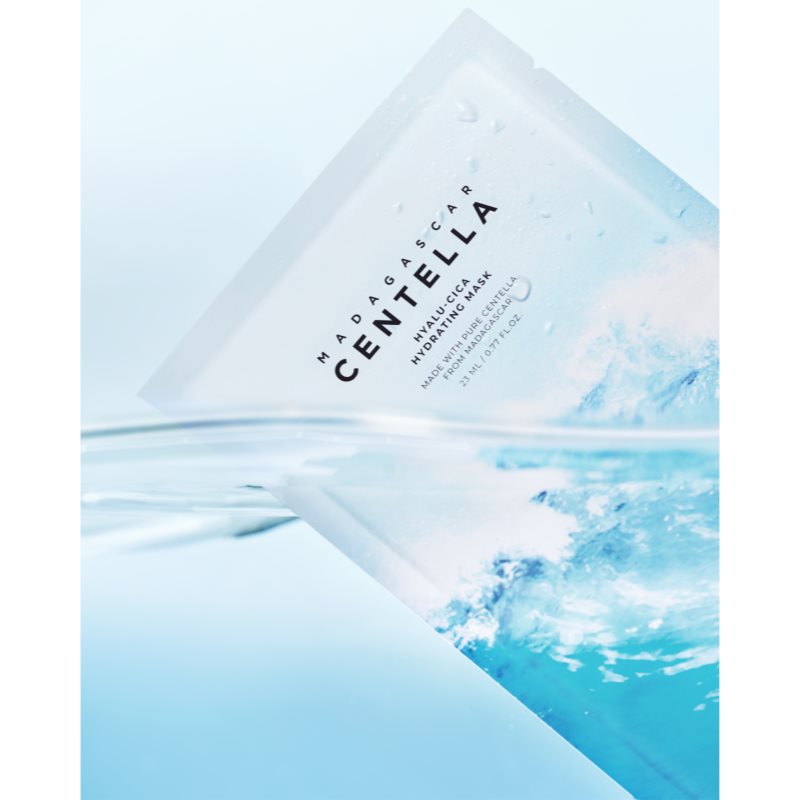 SKIN1004 Madagascar Centella Hyalu-Cica Hydrating Mask plátýnková maska s hydratačním a zklidňujícím účinkem 23 ml (obrázek 5)