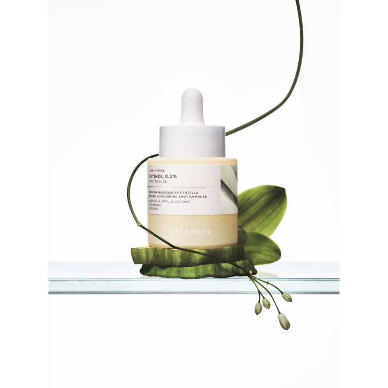 SKIN1004 Lab In Nature Retinol 0.2% Boosting Shot Ampoule regeneračné sérum proti vráskam zvyšujúci elasticitu pleti 30 ml (obrázok 5)