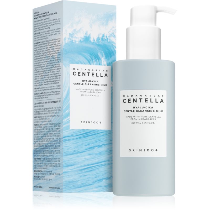 SKIN1004 Madagascar Centella Hyalu-Cica Gentle Cleansing Milk hydratačné čistiace mlieko na výživu pleti a udržanie jej prirodzenej hydratácie 200 ml (obrázok 3)