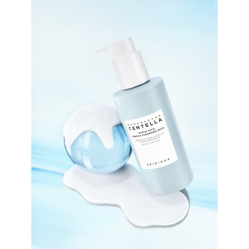 SKIN1004 Madagascar Centella Hyalu-Cica Gentle Cleansing Milk hydratačné čistiace mlieko na výživu pleti a udržanie jej prirodzenej hydratácie 200 ml (obrázok 4)