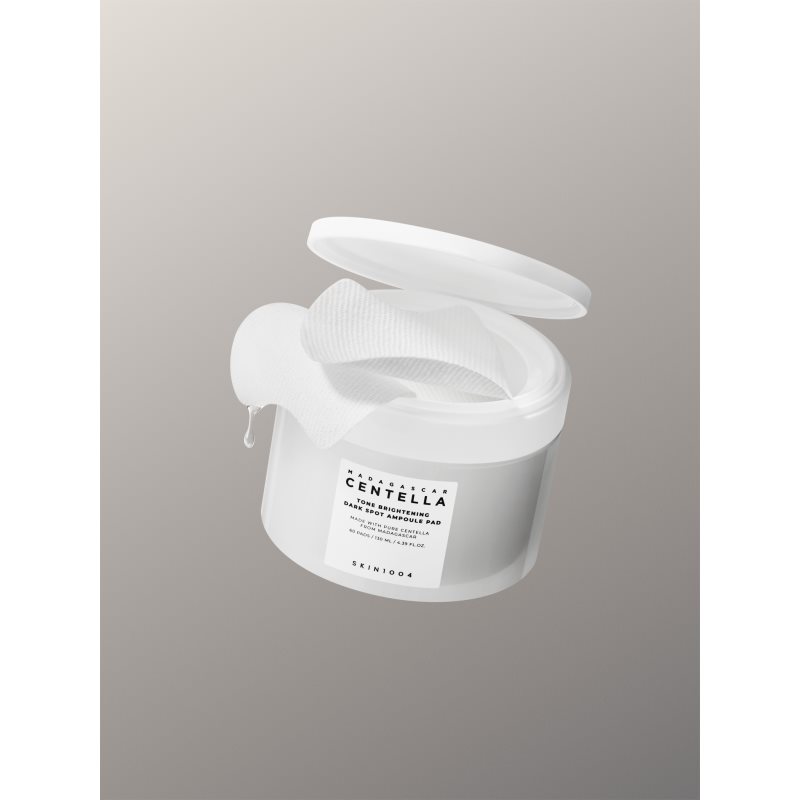 SKIN1004 Madagascar Centella Tone Brightening Dark Spot Ampoule Pad tonizačné vankúšiky proti tmavým škvrnám 60 ks (obrázok 8)