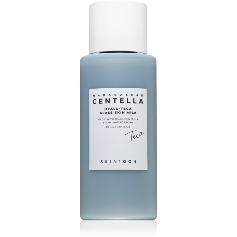 SKIN1004 Madagascar Centella Hyalu-Teca Glass Skin Milk mliečne tonikum pre rozjasnenie a hydratáciu 210 ml