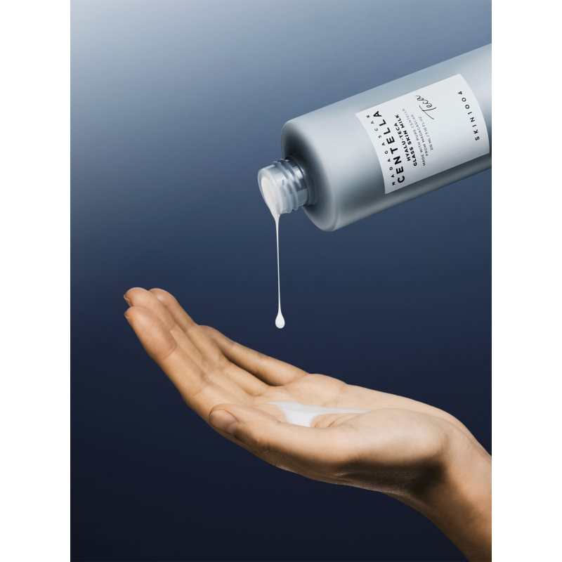 SKIN1004 Madagascar Centella Hyalu-Teca Glass Skin Milk mliečne tonikum pre rozjasnenie a hydratáciu 210 ml (obrázok 4)