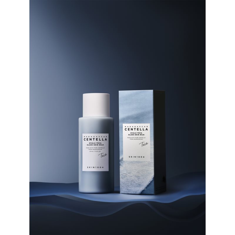 SKIN1004 Madagascar Centella Hyalu-Teca Glass Skin Milk mliečne tonikum pre rozjasnenie a hydratáciu 210 ml (obrázok 5)