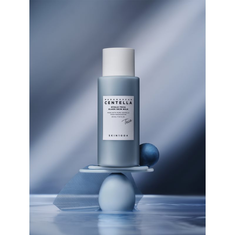 SKIN1004 Madagascar Centella Hyalu-Teca Glass Skin Milk mliečne tonikum pre rozjasnenie a hydratáciu 210 ml (obrázok 8)