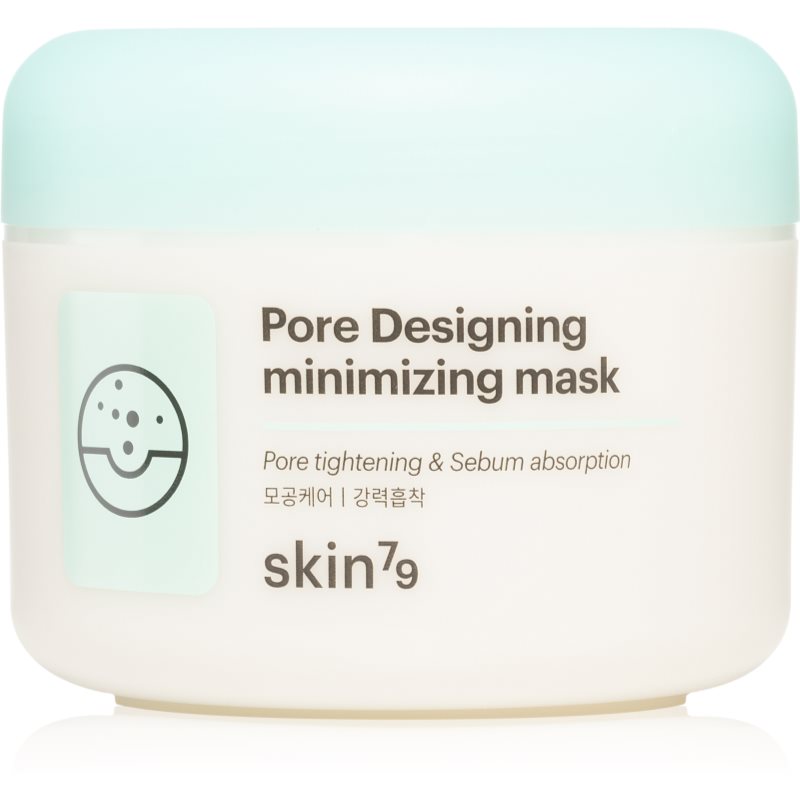 Skin79 Pore Designing мінеральна очищуюча маска з глиною для звуження пор 100 мл