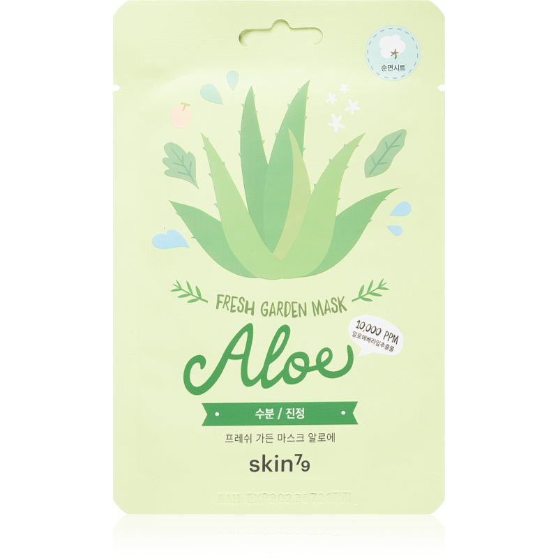 Skin79 Fresh Garden Aloe raminamoji tekstilinė veido kaukė su alavijais 23 g