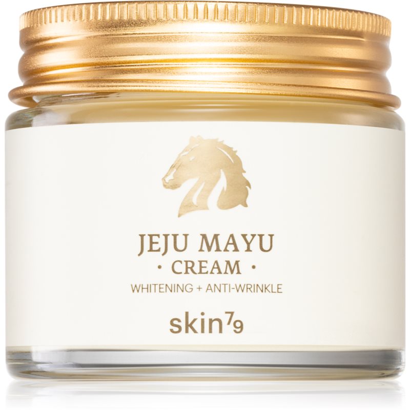 Skin79 Jeju Mayu поживний крем проти зморшок для сяючої шкіри 70 мл