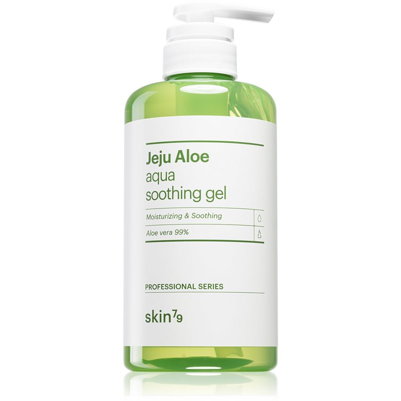 Skin79 Jeju Aloe Aqua Soothing Gel drėkinamasis ir raminamasis gelis su alavijais 500 ml