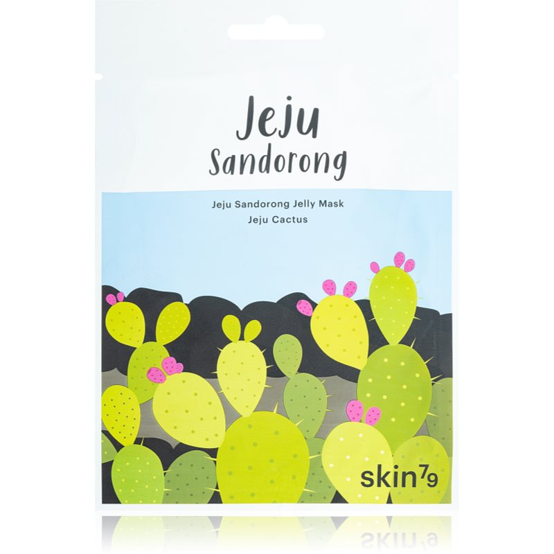 

Skin79 Jeju Sandorong Jeju Cactus поживна косметична марлева маска зі зволожуючим ефектом