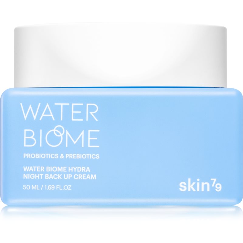 Skin79 Water Biome легкий нічний крем для інтенсивного зволоження 50 мл