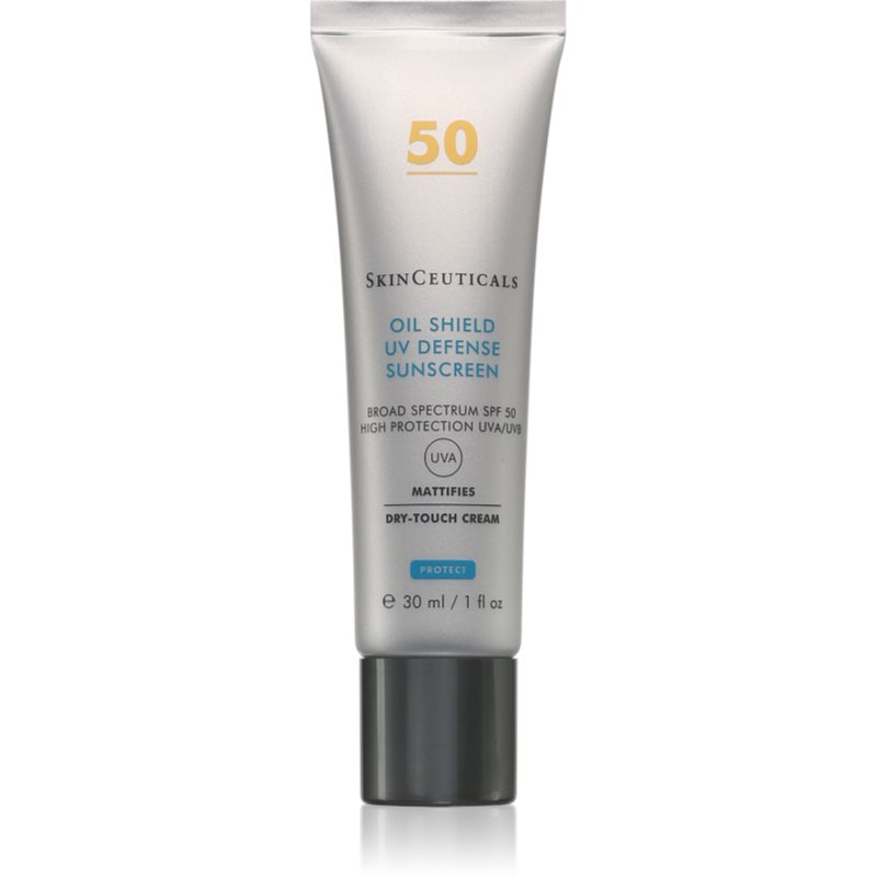 Skinceuticals Protect Oil Shield UV Defense Sunscreen SPF 50 matující opalovací krém na obličej pro mastnou pleť SPF 50 30 ml