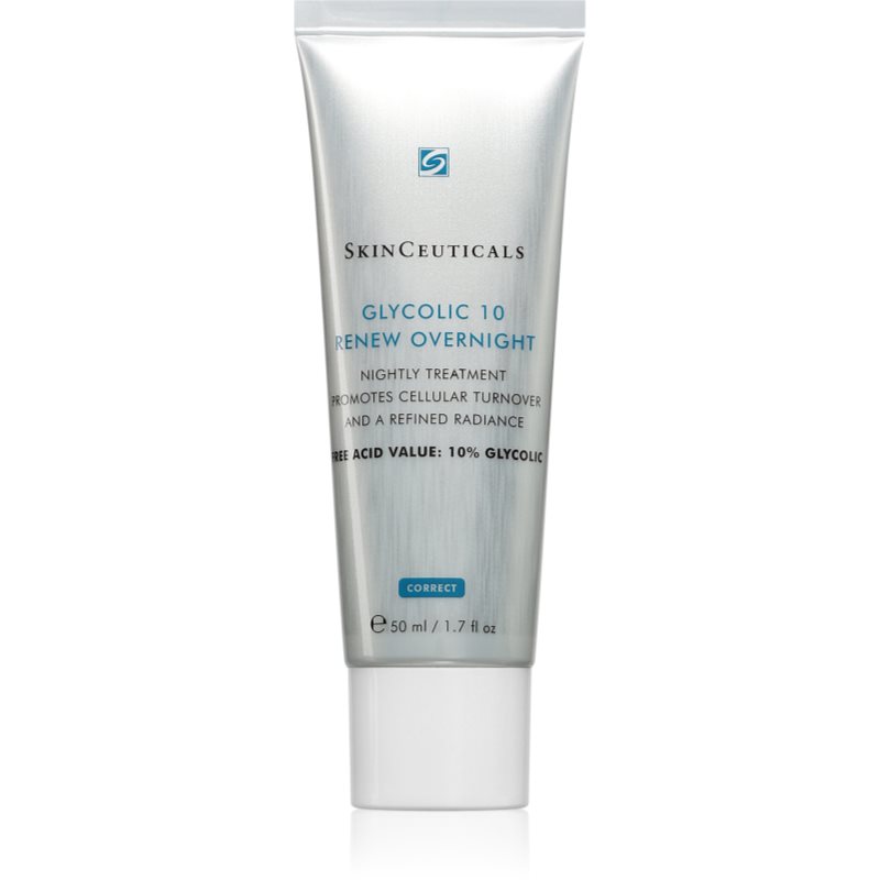 Skinceuticals Correct Glycolic 10 Renew Overnight nočný krém s kyselinou glykolovou 50 ml