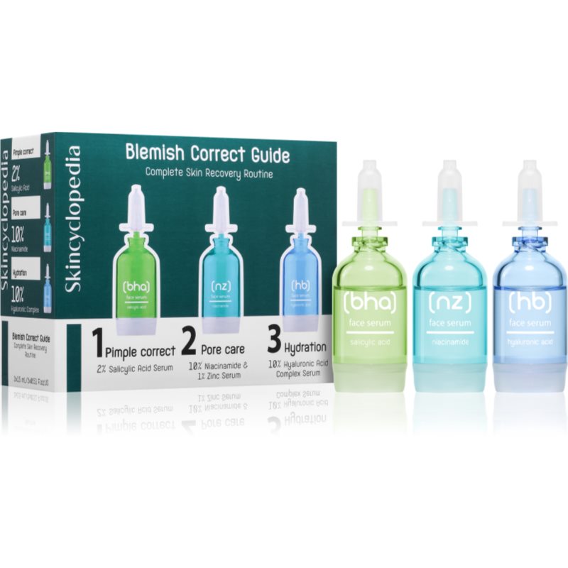 Skincyclopedia Blemish Correct Guide Set För hud med bristningar female