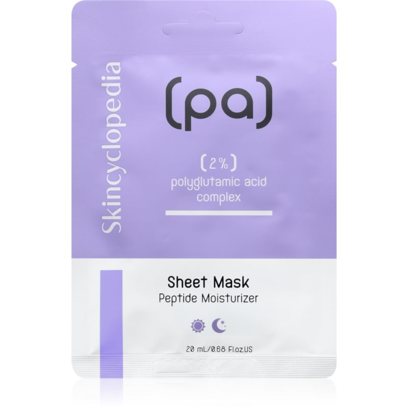 Skincyclopedia Peptide Moisturizer хидратираща платнена маска 20 мл.
