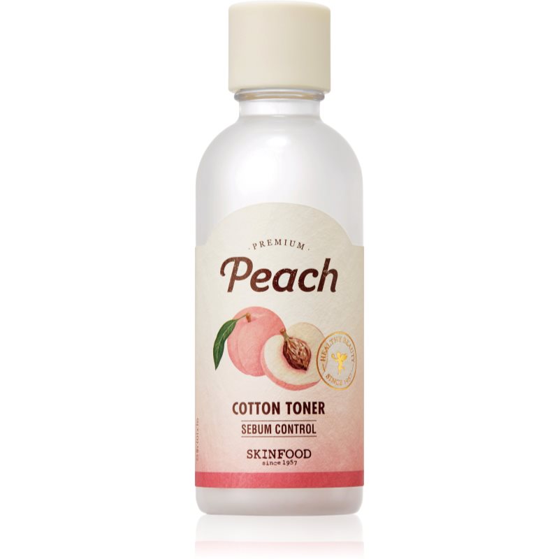 Skinfood Peach gaivinamasis tonikas riebiai ir probleminei odai 180 ml