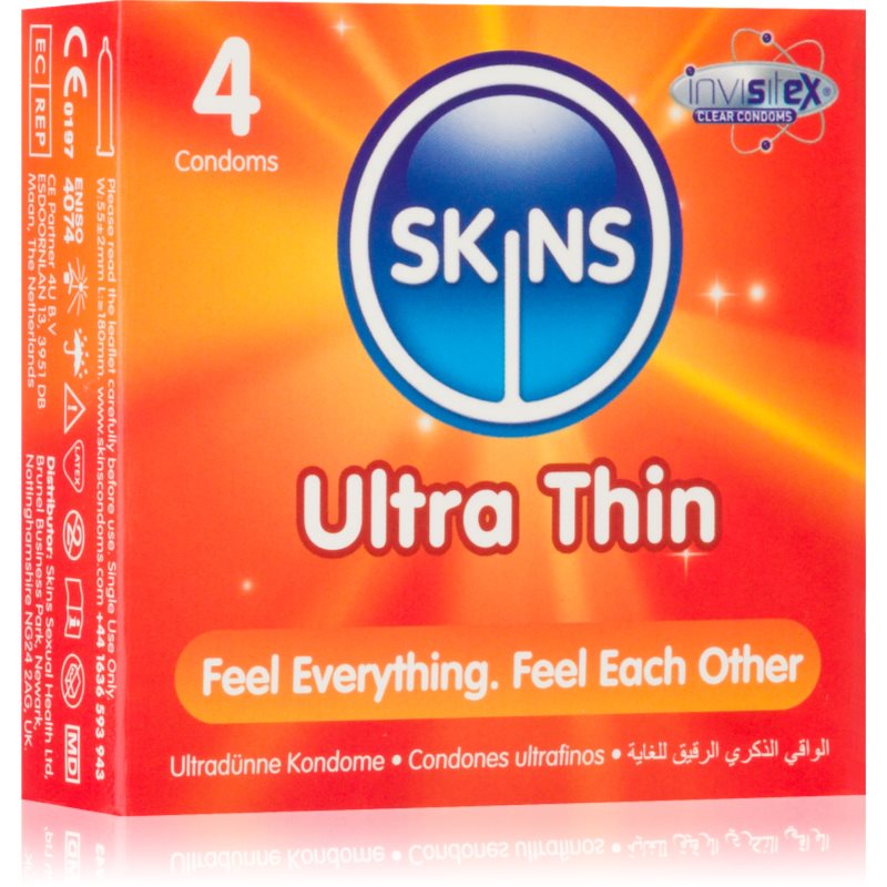 Skins Ultra Thin condooms Vanilla 4 st