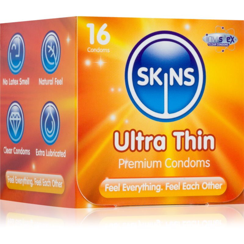 Skins Ultra Thin Préservatifs Vanilla 16 Pcs