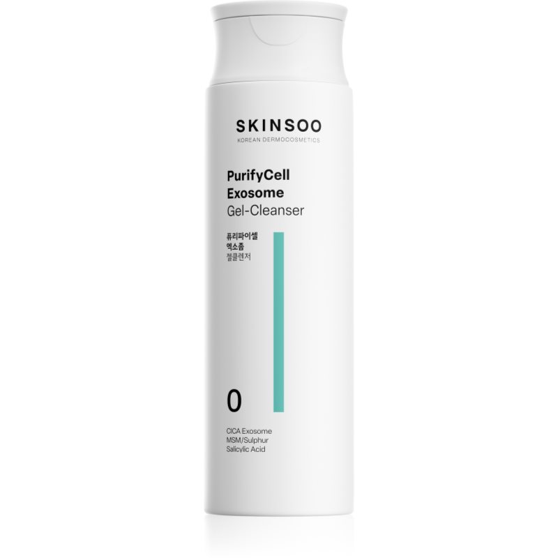 SKINSOO PurifyCell Exosome Cleanser exfoliačný čistiaci gél 250 ml