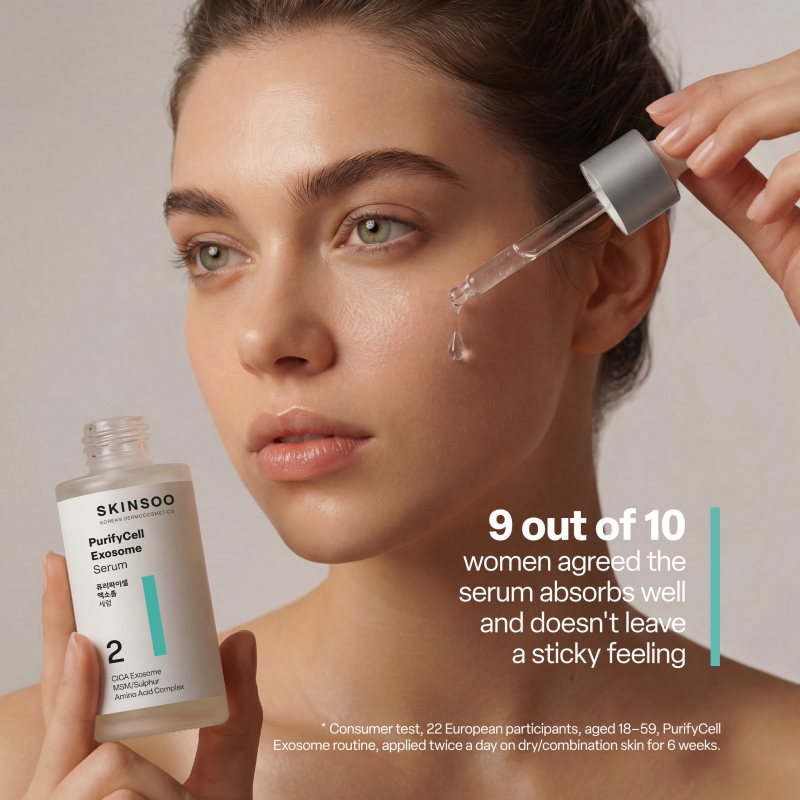 SKINSOO PurifyCell Exosome Serum regenerační sérum pro stažení pórů 50 ml (obrázek 5)