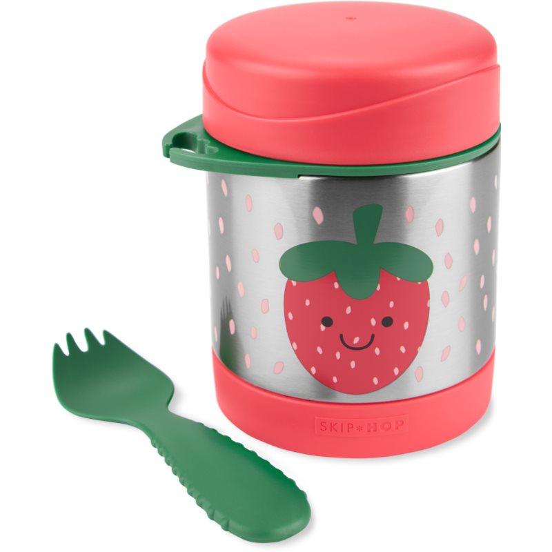 Skip Hop Spark Style Food Jar Thermos For Food Strawberry 3 Y+ 325 Ml