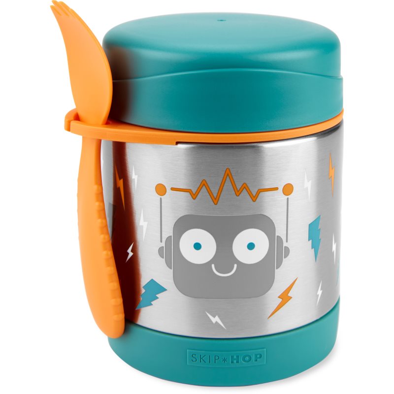 Skip Hop Spark Style Food Jar termovka za jesti Robot 3 y+ 325 ml