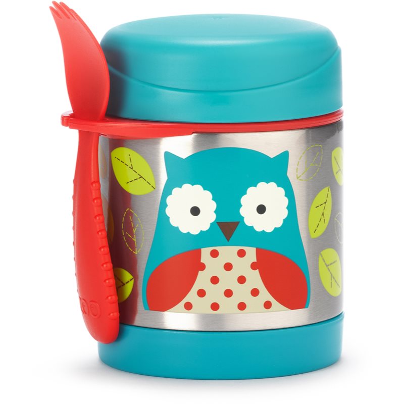 Skip Hop Zoo Food Jar thermos for food Owl 3 y+ 325 ml
