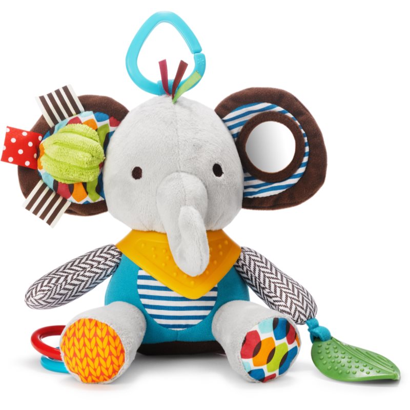 Skip Hop Bandana Buddies Elephant aktivity hračka s hryzadielkom pre deti od narodenia 1 ks