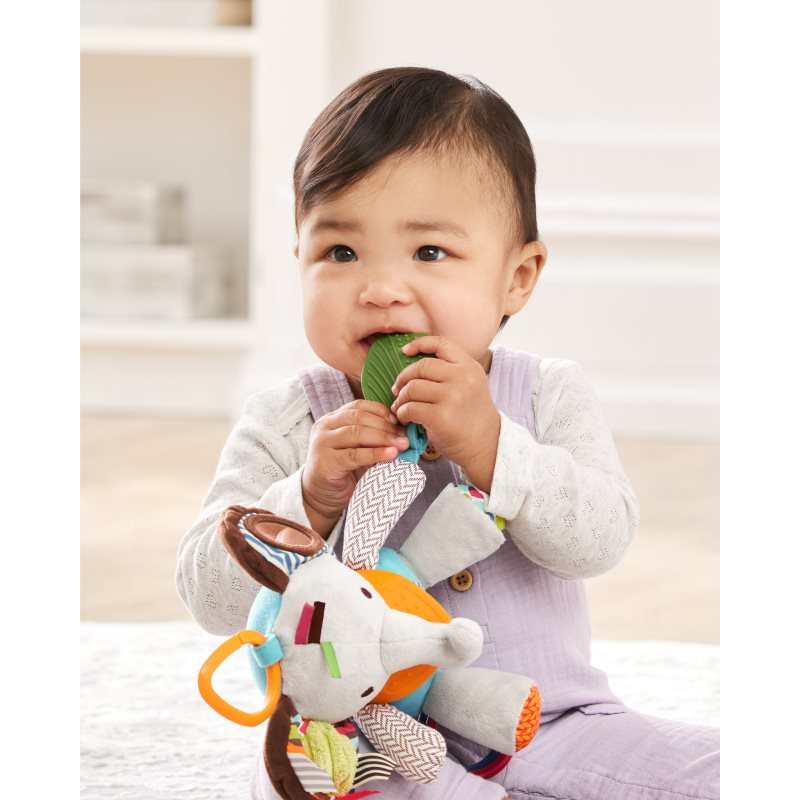 Skip Hop Bandana Buddies Elephant Activity Toy With Teether For Children From Birth 1 Pc