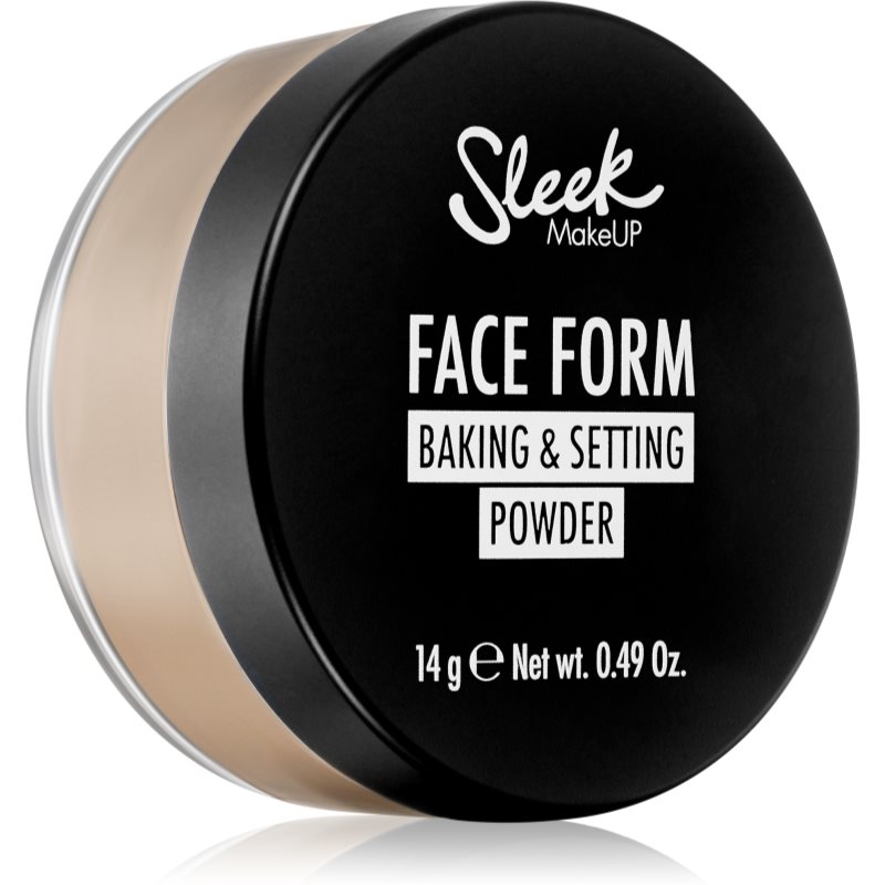 Sleek Face Form Baking & Setting Powder biri pudra atspalvis light 14 g