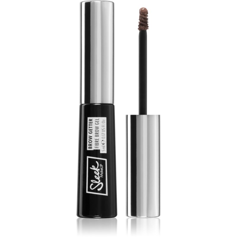 Sleek Brow Getter fixační gel na obočí odstín Dark Brown 5 ml