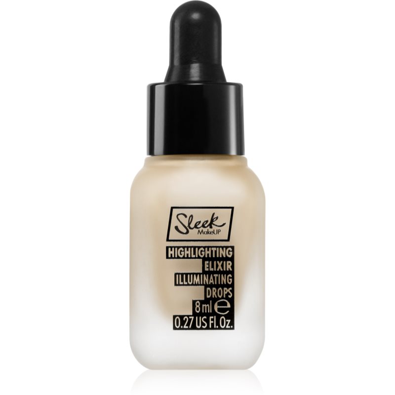 E-shop Sleek Highlighting Elixir Illuminating Drops tekutý rozjasňovač s kapátkem odstín Poppin Bottles 8 ml