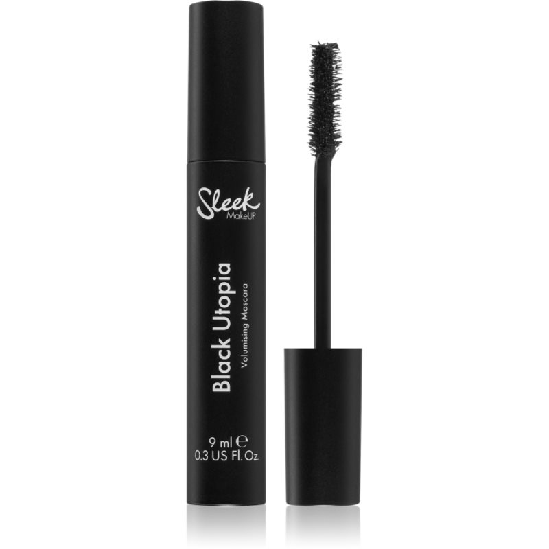 Sleek Black Utopia řasenka pro objem odstín Black 9 ml