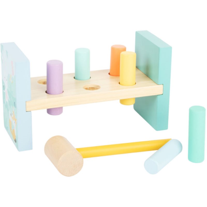 Small Foot By Legler Pastel Hammering Bench Jouet à Marteler 18m+ 1 Pcs