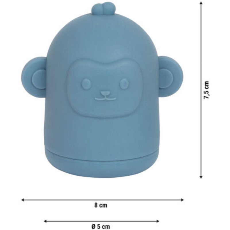 Small foot Silicone Bath Toy Set hračka do vody 12m+ 4 ks (obrázek 3)