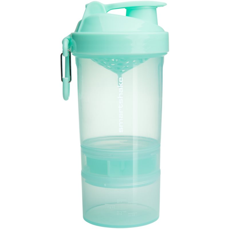 Smartshake Original2GO sports shaker + container colour Mint Green 600 ml

