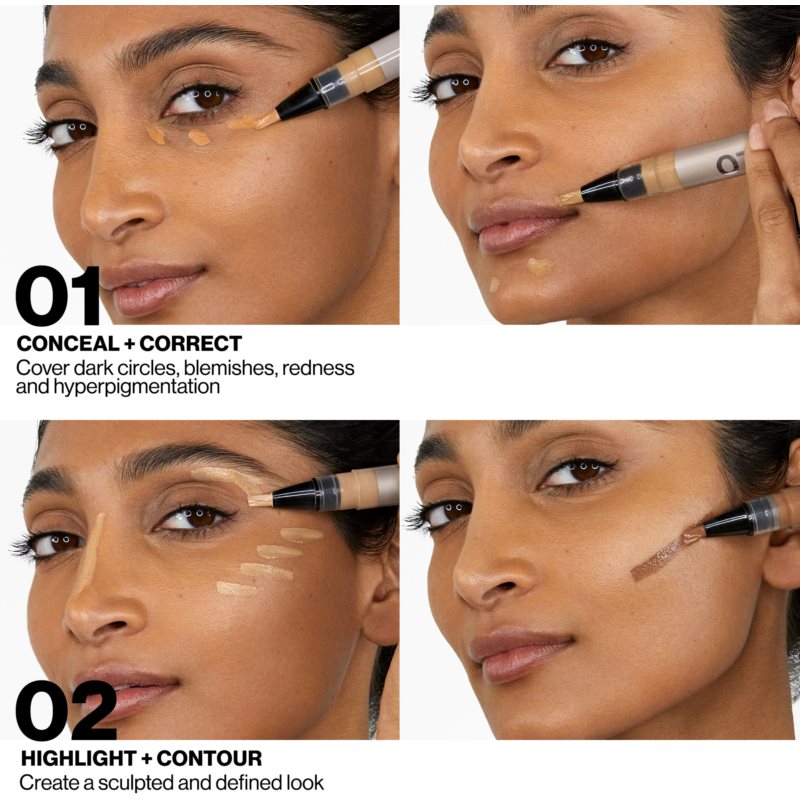 Smashbox Halo Healthy Glow 4-in1 Perfecting Pen Illuminating Concealer Pen Shade L20W -Level-Two Light With A Warm Undertone 3,5 Ml