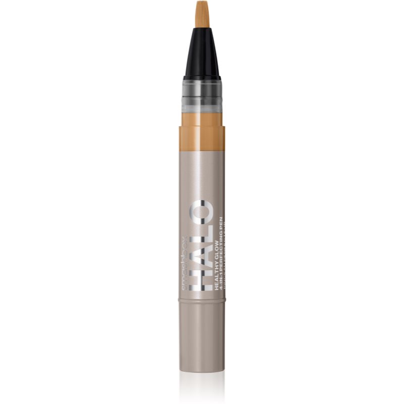Smashbox Halo Healthy Glow 4-in1 Perfecting Pen rozjasňujúci korektor v pere odtieň M10W -Level-One Medium With a Warm Undertone 3,5 ml