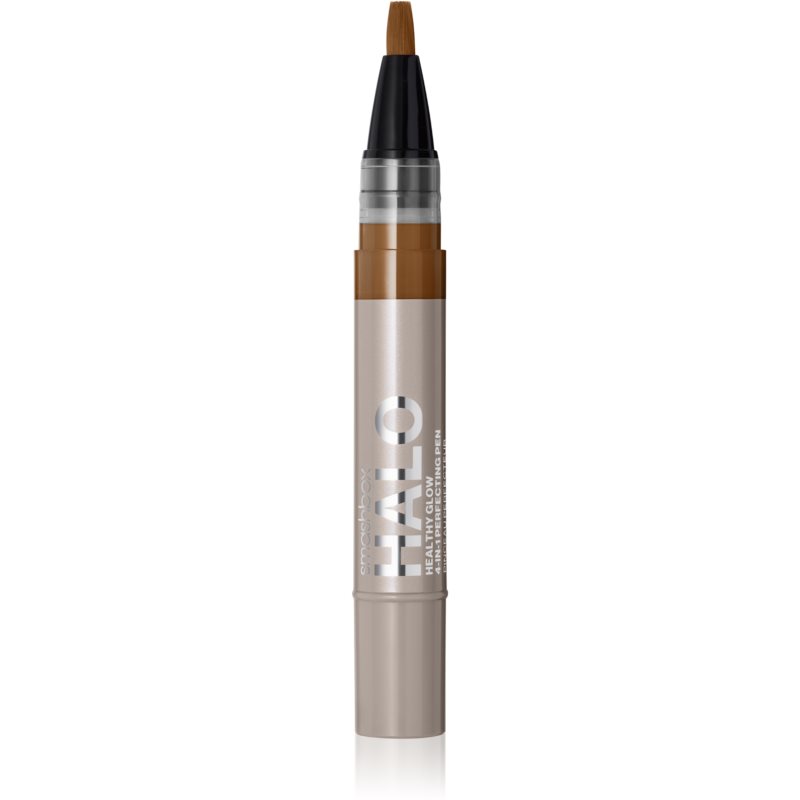 Smashbox Halo Healthy Glow 4-in1 Perfecting Pen rozjasňujúci korektor v pere odtieň D10W -Level-One Dark With a Warm Undertone 3,5 ml
