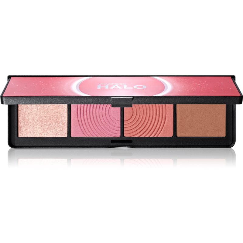 Smashbox Halo Sculpt + Glow Face Palette highlighter and blusher palette shade Pink Saturation 15,7 