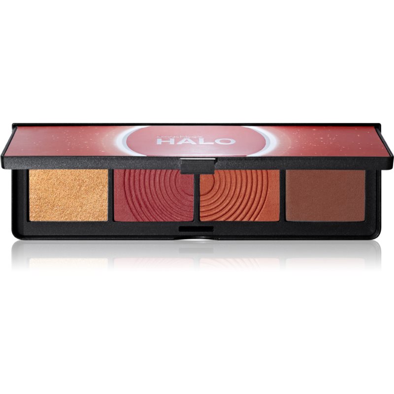 Smashbox Halo Sculpt + Glow Face Palette highlighter and blusher palette shade Berry Saturation 15,7