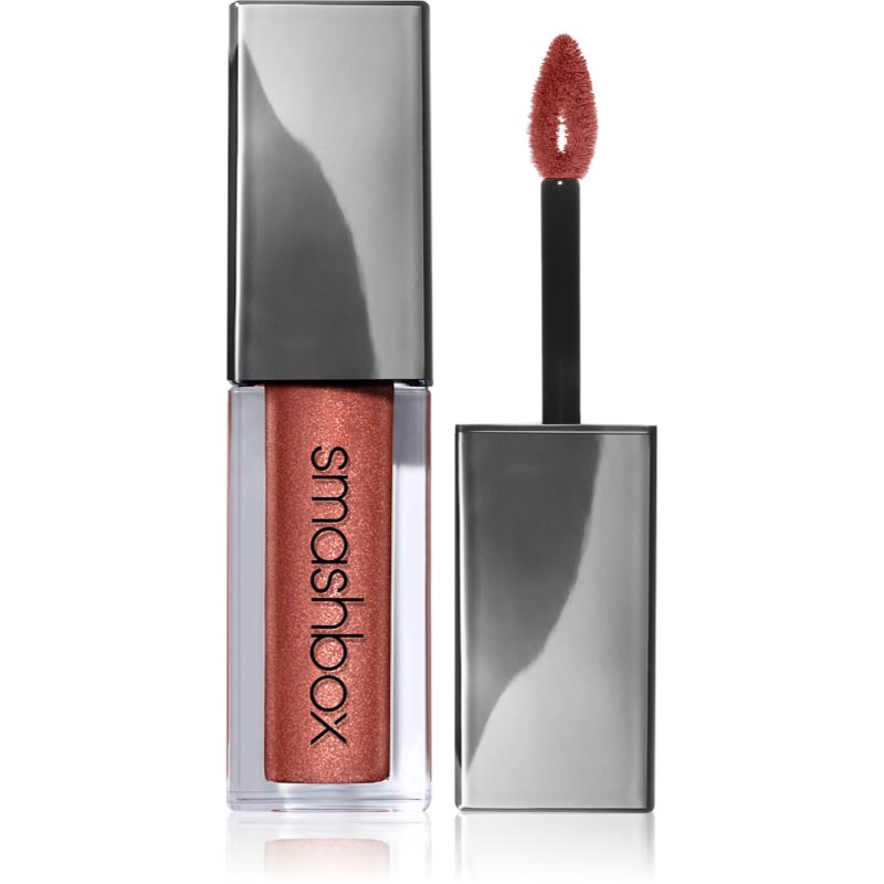 

Smashbox Always on Metallic Matte Lipstick стійка рідка матова помада відтінок Rust Fund