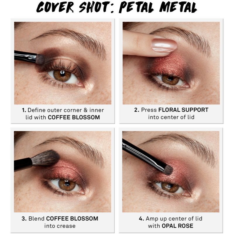 Smashbox Cover Shot Eye Palette Eyeshadow Palette Shade Petal Metal 7.8 G